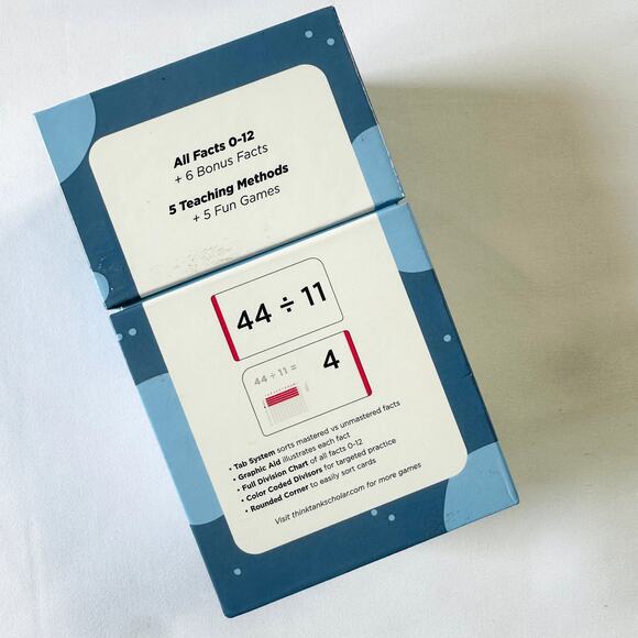 NWOT Think Tank Scholar Division Flashcards 162 Card Set - Picture 8 of 10